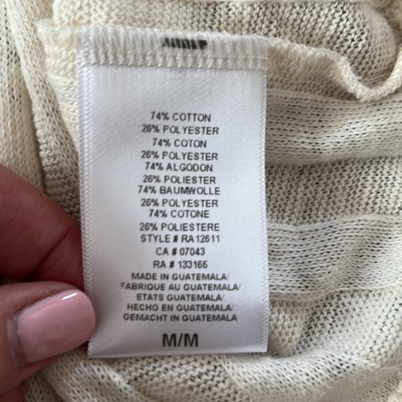 Anthropologie Knit Sleeveless Top, Size M - Picture 4 of 8